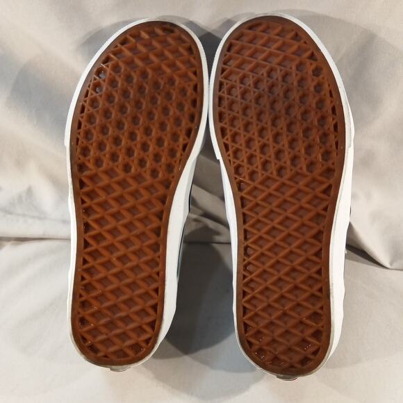 Vans Women’s Checkerboard Slip-On Shoes – Light Blue/White – Size 6 - Picture 6 of 7